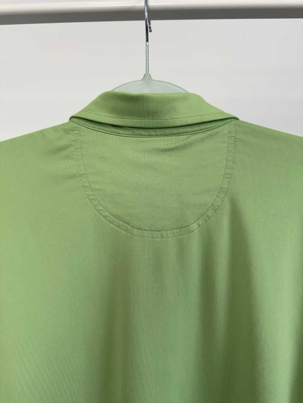 Fairway & Greene Golf Polo Men's Large Green Blue Hill CC Solid - Picture 10 of 11
